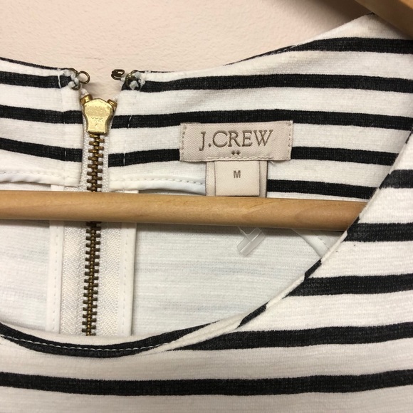 J.Crew black & white no sleeve dress - Picture 2 of 8